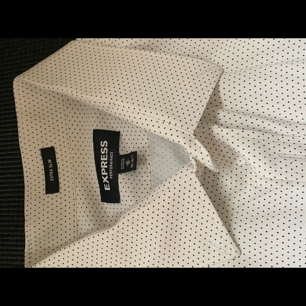 Extra slim fit medium men’s dress shirt